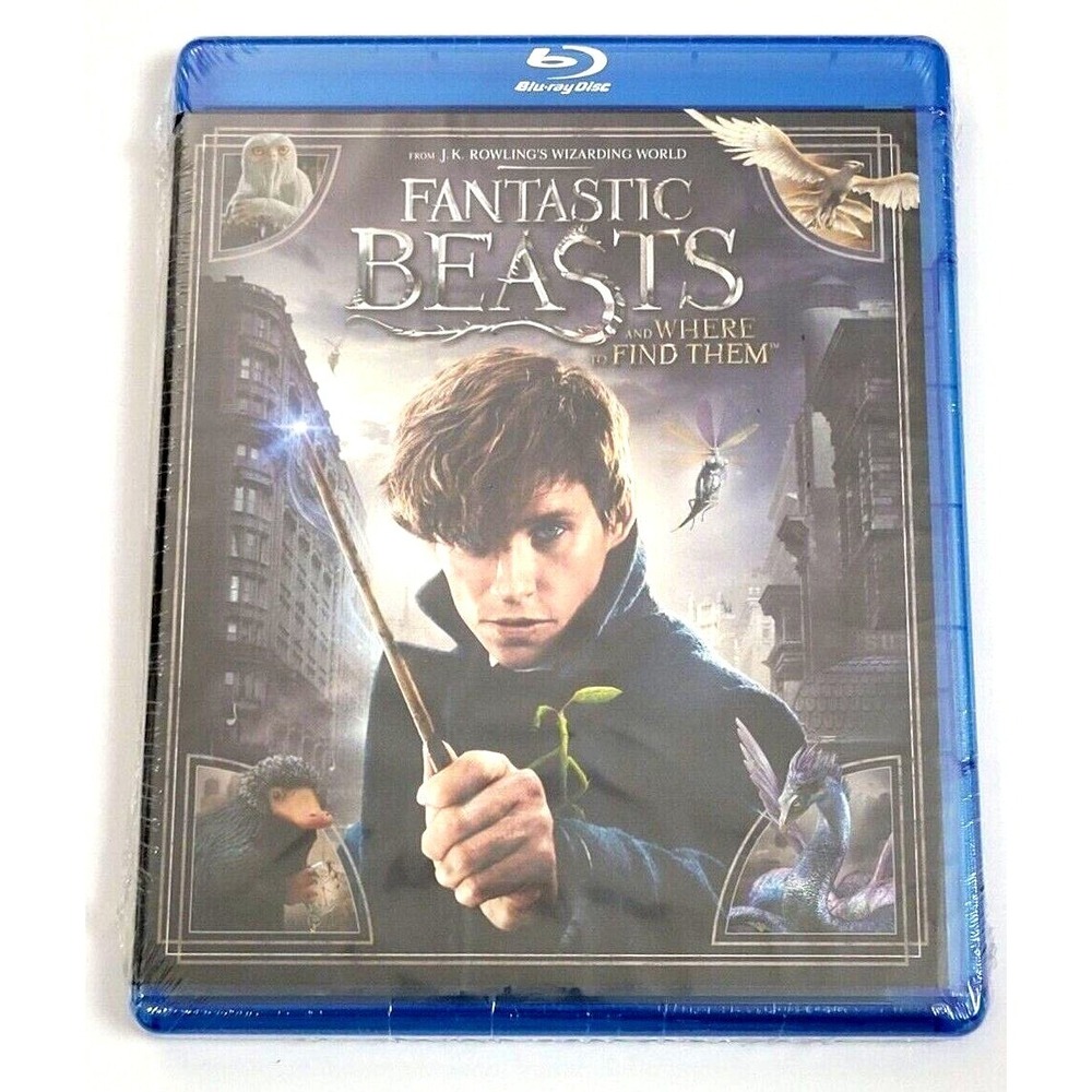 FANTASTIC BEASTS AND WHERE TO FIND THEM - BLU-RAY / SEALED!